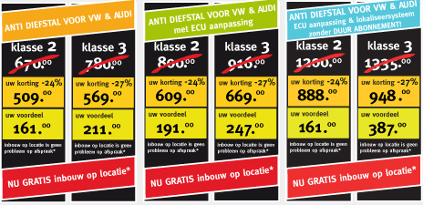 volkswagen, audi, seat, skoda autoalarm
