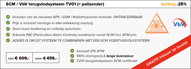 VbV SCM terugvindsysteem TV01