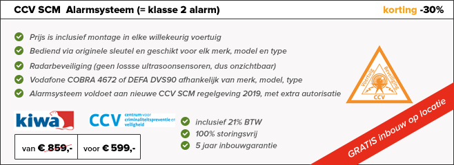 ccv scm alarmsysteem klasse 2