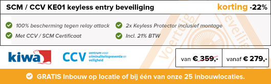 CCV SCM ke01 certificaat keyless protector