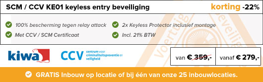 KE01 CCV SCM certificaat Keyless Protector