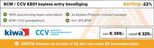 CCV SCM ke01 certificaat keyless protector