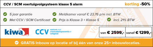 klasse 5 alarm aanbieding