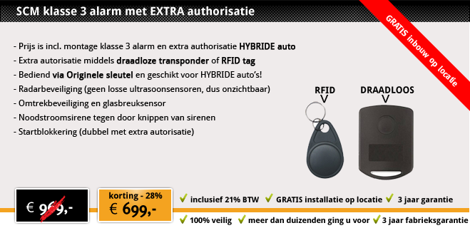 hybride autoalarm