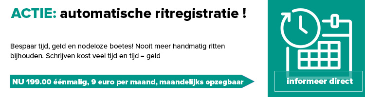 aanbieding ritregistratie