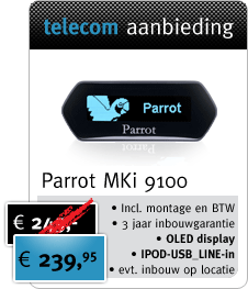 aanbieding parrot mki9100 carkit